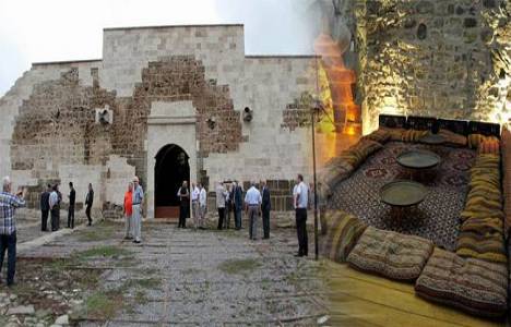 Samsun’daki 800 yıllık tarihi Çakallı Han restore edildi!