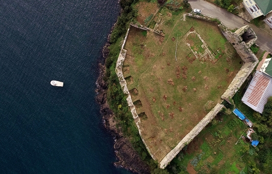 700 yıllık Trabzon Akçakale Kalesi restorasyona hazırlanıyor!