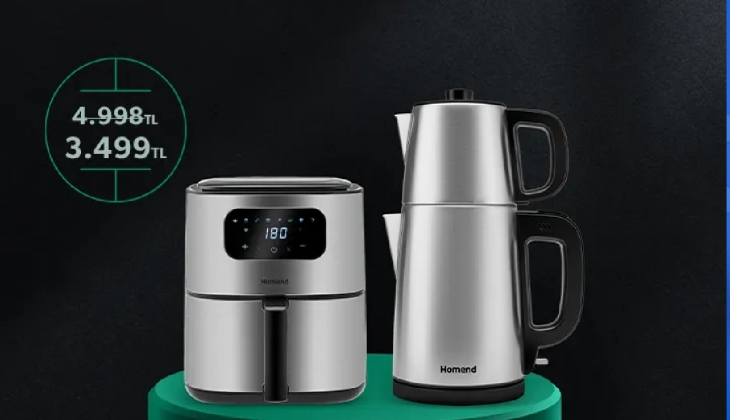 Homend'den Babalar Günü fırsatı: Smart Airfryday alana, bin 499 TL değerindeki Royaltea hediye