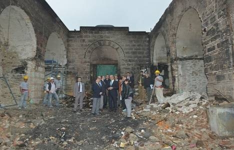 Bursa Tarihi Çarşı'nda restorasyon çalışmaları başladı!