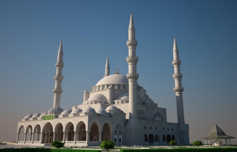 Ulus İtfaiye Meydanı Camisi açılış için gün sayıyor!