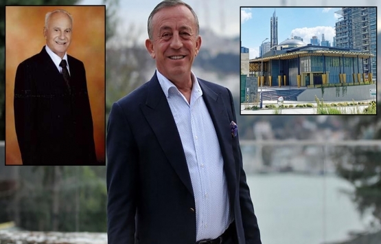 Ali Ağaoğlu babası adına Maslak'ta cami yaptırdı!