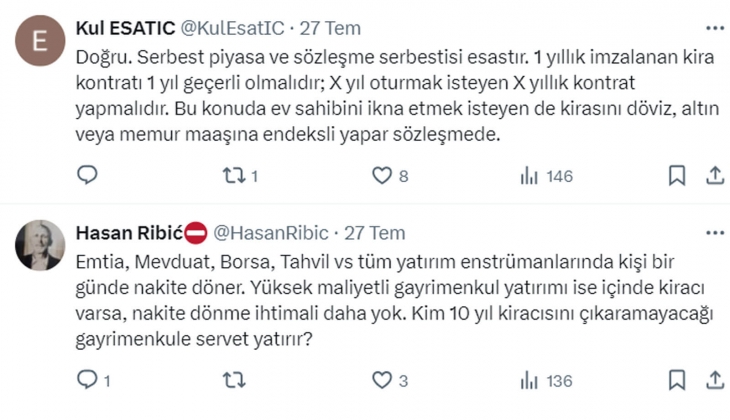 Mevcut Borçlar Kanunu ile kira piyasası normalleşemez! Ev sahibi ve kiracı anlaşmazlıkları için kanun acil değişmeli! 