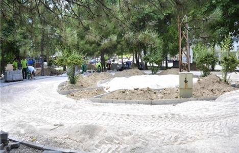 Karaman'da parklar yenileniyor!
