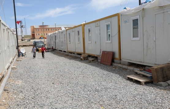 Van Başkale de 1389 konteyner kuruldu! 