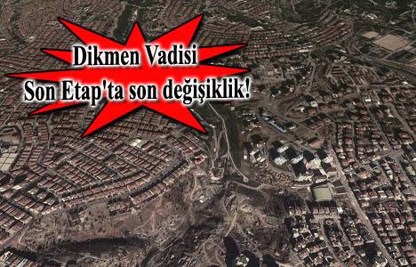 Çankaya Dikmen Vadisi son etap kentsel dönüşüm imar planı askıda!
