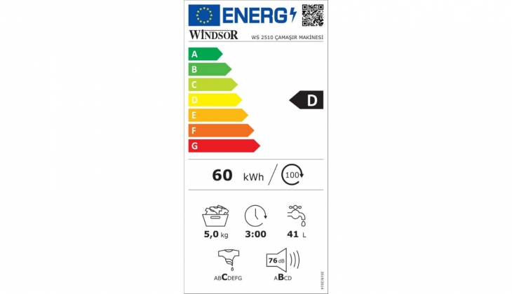 Windsor WS 2510 1000 Devir 5 KG Çamaşır Makinesi n11’de 36 ay alışveriş kredisi seçeneğiyle satışa sunuldu!