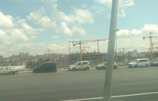 İkitelli Şehir Hastanesi nin inşaatı yükseliyor! İşte son kareler!