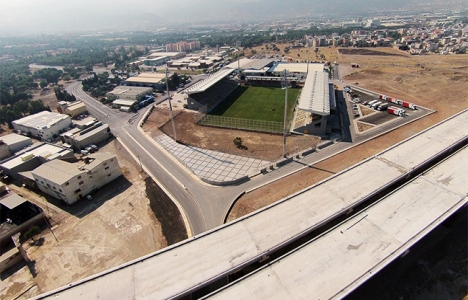 Yeni Bornova Stadı son durum