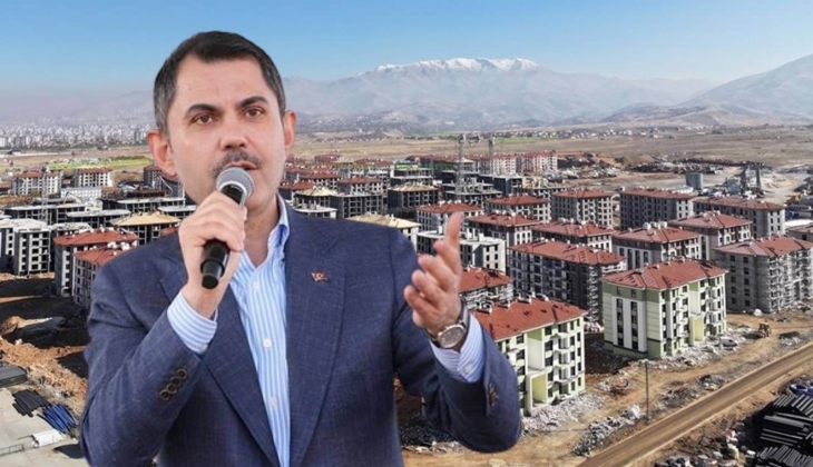 Bakan Kurum'dan deprem konutu müjdesi! Eylül'de 24 bin konut daha teslim edilecek!