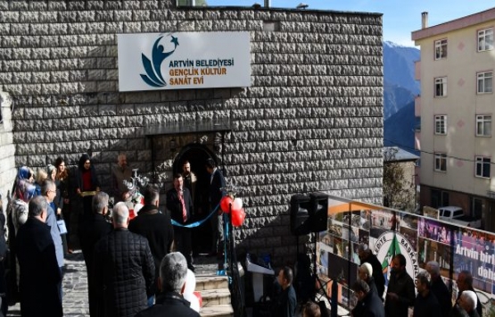Artvin Gençlik Kültür Sanat Evi açıldı!