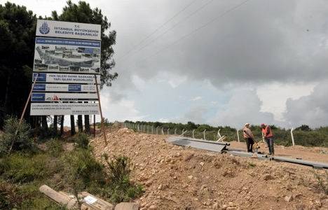 Beykoz Karlıtepe Mesire Alanı'nın çalışmalarında sona gelindi!