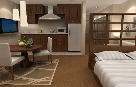 Stüdyo daire dekorasyonu!