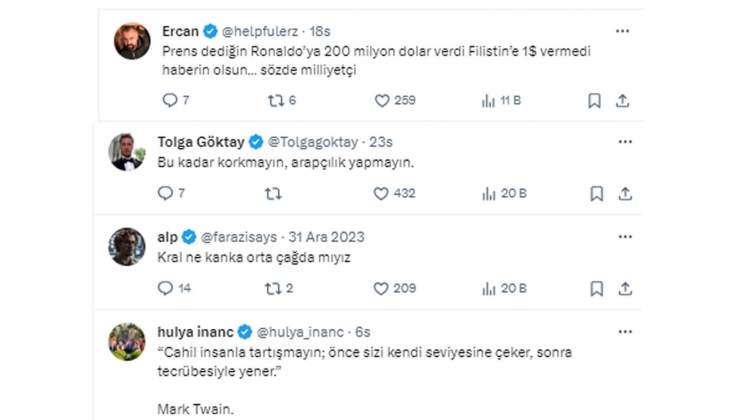 Kral Selman a Koç Holding önerileri!