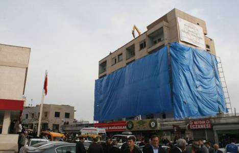 Mardin'de kamulaştırılan Bayraktar Oteli'nin yıkımı gerçekleşti!