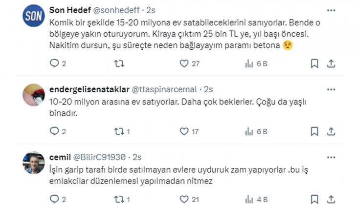 Konut piyasasında hala balon var: Satılıklarda fiyat düşmüyor!