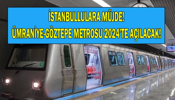 Avrupa İmar ve Kalkınma Bankası'ndan İBB’ye Ümraniye-Ataşehir-Göztepe Metrosu için 75 milyon Euro’luk ek kredi!