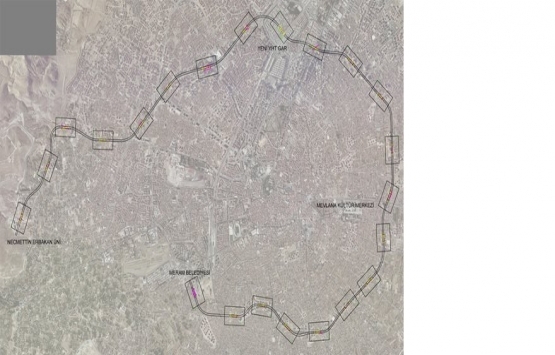 Konya Metrosu nun ihalesine 3 firmadan teklif!