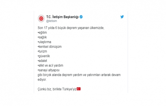 Deprem vergileriyle ilgili tartışmalara İletişim Başkanlığı ndan videolu yanıt!
