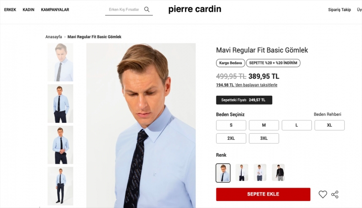 Pierre Cardin’de yüzde 20 indirim! İşte 3 Ekim 2022 Pierre Cardin fiyat listesi 