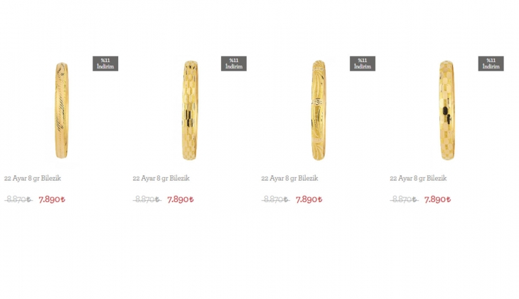 Koçak Pırlanta 22 ayar bilezikler ne kadar? İşte Koçak 22 ayar bilezik fiyatları! Koçak 2 Ekim 2022 fiyat listesi…