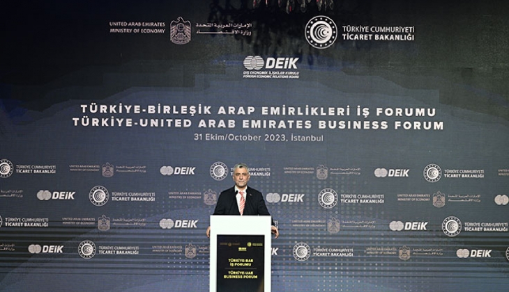 Bakan Bolat: Müteahhitlik sektörünün BAE deki iş hacmi 13 milyar dolara ulaştı!