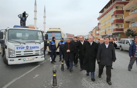 Remzi Aydın raylı sistem çalışmalarını denetledi!