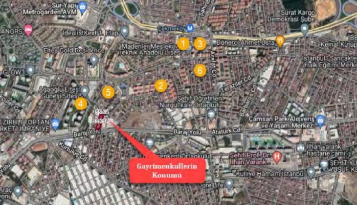 Trend GYO nun İstanbul daki gayrimenkullerinin değeri açıklandı!