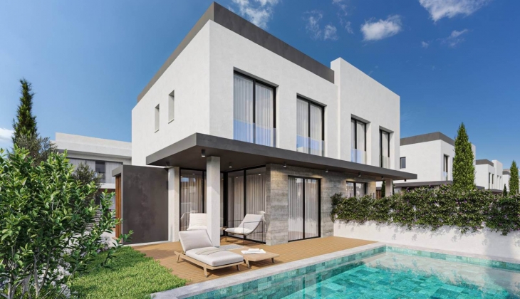 Kıbrıs ta 37 villadan oluşan MARE Villas ta fiyatlar 475 bin Avro dan başlıyor!
