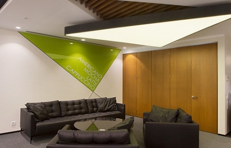 Salute Merkez Ofis projesi iç mimarisiyle dikkat çekiyor!