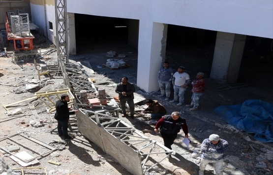 Kahramanmaraş ta feci olay! İnşaattan düşen işçi öldü!