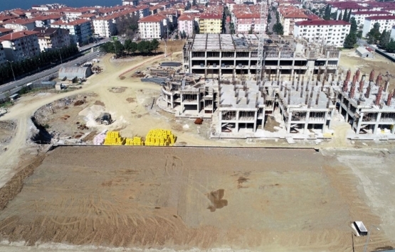 Yeni Devlet Hastanesi’nin inşaatı tamamlanıyor!