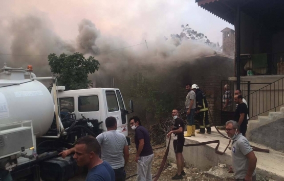 Antalya da evleri yanan vatandaşlar için yeni konutlar inşa edilecek!