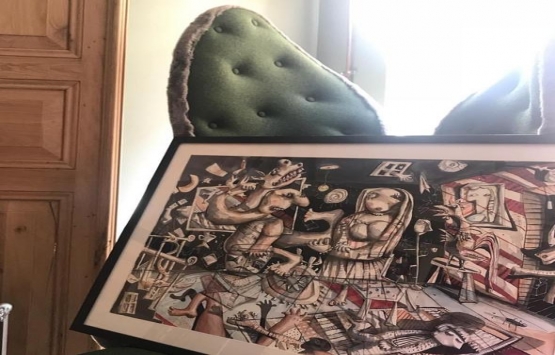 Okan Bayülgen evinin kapılarını açtı!