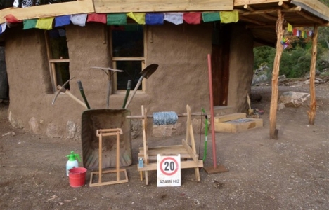 Kızı için 1.500 TL ye hayalindeki evi yaptı!