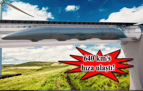 Tüplü ulaşım projesi Hyperloop