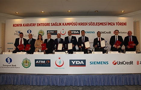 Konya Şehir Hastanesi'nin finansman anlaşması imzalandı!