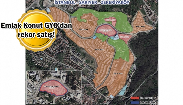 Köy Zekeriyaköy 4. Etap'ta son dakika gelişmesi! Yıldızlar İnşaat o parseli 4 milyar TL'ye aldı!