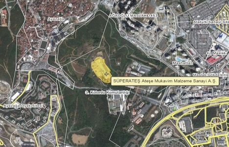 MESA Ayazağa Ateş Tuğla Fabrikası nın yerine konut yapacak!