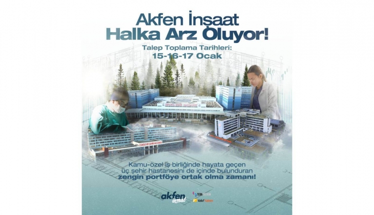 Akfen İnşaat a halka arz için SPK dan onay geldi!