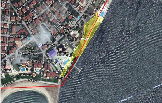 Yeşilköy sahiline inşa edilecek otel projesi iptal edildi!