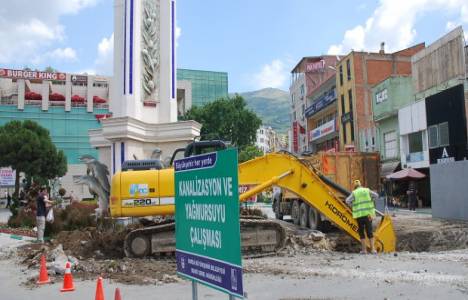 Gemlik'te altyapı çalışmaları devam ediyor!
