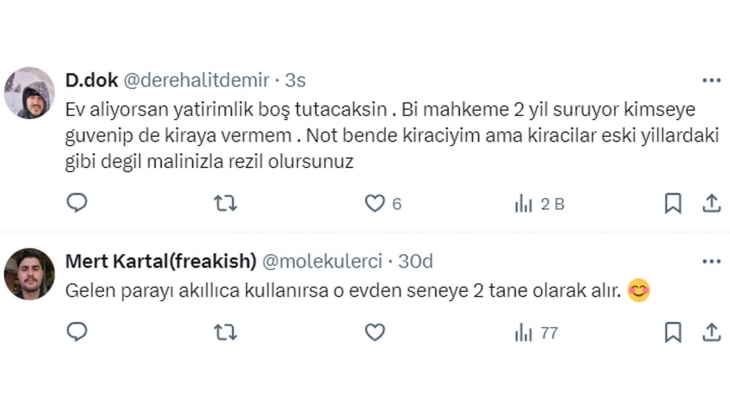 7 milyon TL lik evini satan faizden 310 bin TL kazanıyor! Konut yatırımı, faiz yatırımı mı mantıklı? Vatandaşlar ne dedi