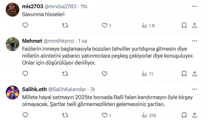 2025 te faizler düşerse, Borsa İstanbul da çimento, gayrimenkul ve inşaat sektörleri pozitif etkilenecek!