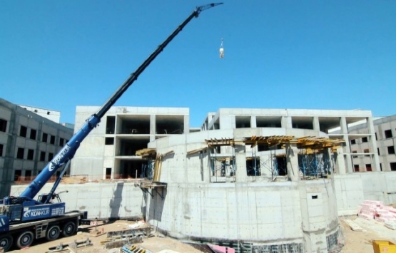 Konya Şehir Hastanesi nin yüzde 51 i tamam!