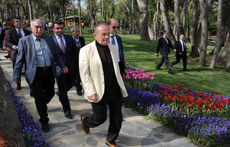 Kadir Topbaş Lale Festivali'nin açılışına katıldı!