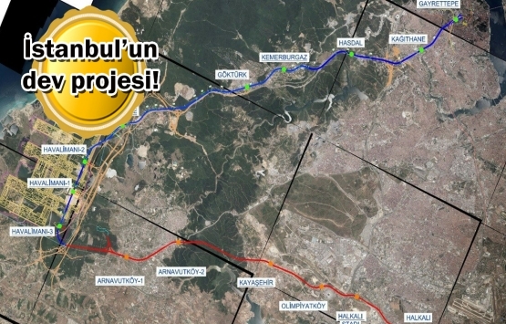 Halkalı-İstanbul Havalimanı Metro Hattı için geri sayım başladı!