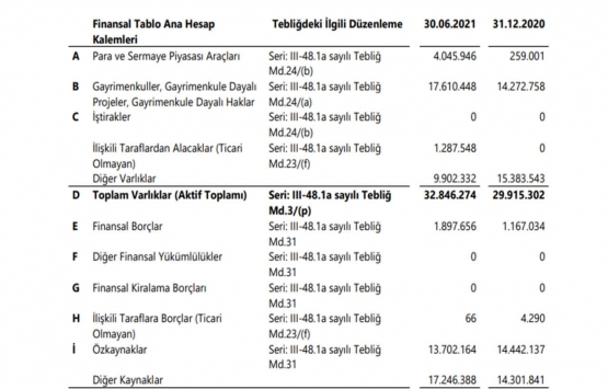 İdealist GYO nun öz kaynakları 13.7 milyon TL oldu!