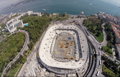 Vodafone Arena'nın son hali Beşiktaşlıları heyecanlandırdı!