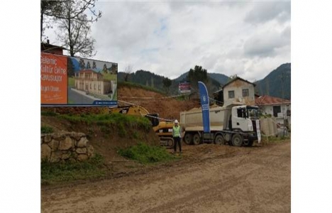 Gelemiç Kültür Evi'nin temeli atıldı!